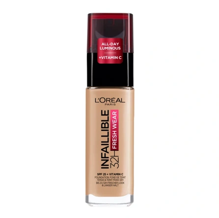 L'oreal Paris Infaillible 32h Fresh Wear Foundation 140 Golden Beige 30ml főképe